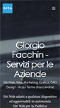 Mobile Screenshot of giorgiofacchin.com